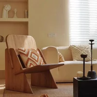 Nordic Luxury Modern Living Room Chairs Interior Backrest Design Cafe Dining Chair Wooden Muebles Para El Hogar Home Furniture