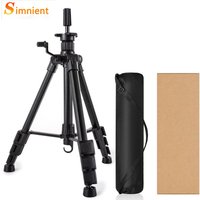 48 Inch Mannequin Head Stand Tripod With Non-Slip Base,Sturdy Stand With Adjustable Metal Wig Stand for Making,Display, Training