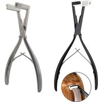 1 PC 7 inch Silver Stainless Steel Pliers for tape hair extension Tape Sealing Pliers Keratin Hair Extensions Tools