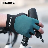 INBIKE Cycling Gloves Summer MTB Bike Gloves for Men Biking Gloves Gel Padded Half Finger Road Bike Bicycle Gloves Accessoiries