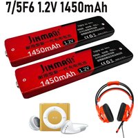 High Capacity 1450mAh Battery For Panasonic HHF-AZ09 HHF-AZ01 SL-CT700 SL-CT790 HHF-1PSC RQ-SX43 MJ70 SL-CT590 Portable Player
