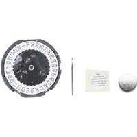 Single Calander 6 Hands Date at 3 Japan Genuine VK63A Chronograph Quartz Movement with Battery Mechanism VK63 Replace Movement