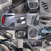 LHD RHD pour MG3 hybride 2024 2025 ABS fibre de carbone couverture de volant de voiture panneau de boutons de lève-vitre panneau de changement de vitesse accessoires