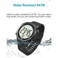 AliExpress Men's Bluetooth Heart Rate Monitor Cycling Digital Watch Alarm Chronograph Calorie Counter Sport Watch with Chest Strap