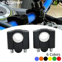 CNC Handlebar Clamp Bar Risers Mount Clamp Adaptor 22 28mm Universal For Motorcycle ATV KTM Honda Kawasaki Yamaha Suzuki Parts