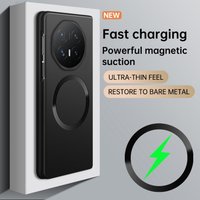 Ultra Thin Slim Bezels for Magsafe Fast Charging Coque Case for Honor Magic V6 V5 V3 Hard PC Camera Protect Magnetic Funda Cover