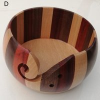 Holzgarnschale, Häkel-Organizer, Aufbewahrungshalter, rutschfest, umweltfreundlich, neu, handgefertigt, zum Selbermachen, zum Stricken von Häkelsträngen