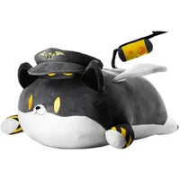Kawaii Cartoon Anime N Dog UZI Plushie Doll Soft Killers Little Robot Toys For Kids Christmas Gift