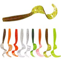 7pcs Fishing Lures Soft Artificial Baits Lures Tail 8cm/3.15in/4.5g Fishing Tackle