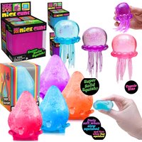 Squishy Fuzz Ball Squeeze Toy Soft Fluffy Flower Power Portable Stress Relief Relieves Anxiety Fidget Squishy Toy Gift