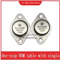 2PCS MJ11032G MJ11033G MJ11015G MJ11016G MJ15003G MJ15004G MJ15025G MJ15024G TO-3 MJ11032 MJ11033 NEW Darlington transistor