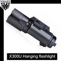 Tactical Surefire X300u X300 Pistol Scout Light High Quality Metal Flashlight Outdoor Tactical Gear Strobe Rifle Hunting