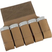 Tactical 40MM 5 Banger Hanger Military M203 M79 M433 Smoke Grenade Holder Sub Abdominal Belly Pouch Airsoft Hunting Accessories