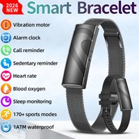 LIGE New Couple Smart Bracelet Real-time Health Monitor Sport Fitness Tracker Wristband Waterproof Smart Watch For Android ios