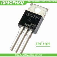100pcs IRF3205 IRF3205PBF MOS-FET MOSFT 55V 98A 8mOhm 97.3nC TO-220 to220 new original