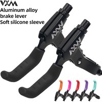 AliExpress VXM 1 pair Brake Lever Grip Purple Red Blue Green Pink Silicone Protector For Mtb Bmx Scooter Bike Levers Cover Bicycle Accessories