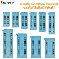 1Pcs IC lock seat zif socket Test Universal zif sockets 14Pin/16Pin/18Pin/20Pin/24Pin/28Pin/40Pin 14P/16P/18P/20P/24/28/40P
