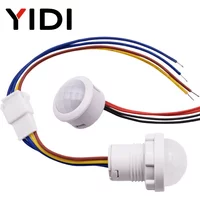 Pir Lamp Infrared Motion Sensor Switch 12V 24V 110V 220V Automatic Auto On Off Closet Indoor Outdoor Human Induction IR Light