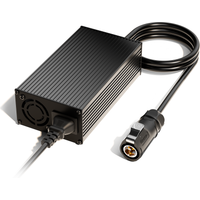 AliExpress NONE 67.2V 7A Fast Charger for Segway Dirt eBike X260 Sur-Ron X LightBee High-Speed Weatherproof Power Supply Adapter with Cool Fan