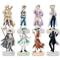 Anime Dr. Stone Acrylic Stand Action Figure Ishigami Senkuu Kohaku Desktop Stand Model Gifts 15cm