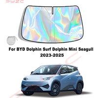 For BYD Dolphin Surf Dolphin Mini Seagull 2023-2025 Car Windshield Sunshade Cover Front Window Sun Shade Visor Auto Interior