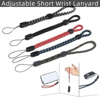Adjustable Wrist Lanyard Mini Short Phone Hand Strap Anti-lost Anti-fall Key Chain U Disk Hanging Rope Men Women Lanyard