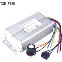Régulateur de vitesse de moteur à balais CC 10-60V 4000W 100A, haute puissance, avant et barrage 0-100%, réglable, Sochi DC Motor Governor