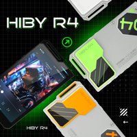 HiBy R4 Android 12 Lecteur de musique HiFi Bluetooth WiFi DSD256 MQA 16x DAC USB Amplificateur casque 11h 4.7'' ES9018Q2M*4 Snapdragon 665