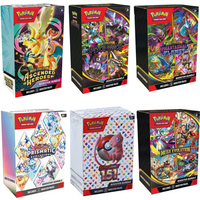 Pokemon PTCG English Mega Pitch Black Ascended Heroes Scarlet Violet 151 Booster Bundle Version ME05 Trainer Box Karty Kolekcjonerskie