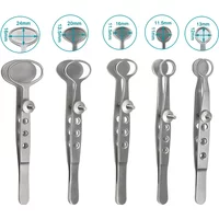 Stainless Steel Chalazion Forceps Ophthalmic Tweezer Ophthalmic Instrument