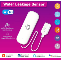Tuya WiFi Water Leakage Alarm Sensor Smart Home Flood Leak Detector Smart Life Products App Remote Monitoring
