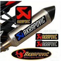 AliExpress akrapovic For Akrapovic Motorcycle Exhaust Pipe Stickers Metal Aluminum Emblem Decals Bike Muffler Logo Badge Motorbike Accessories