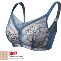 LERVANLA 818 Mastectomy Bra with Pocket Breast Form Pads Included Adjustable Cotton Comfort and Leisure