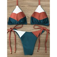 2023 Sexy Bikini Multicolor Swimsuit Women Swimwear Push Up Ribbed Bikini Set Brazilian Bathing Suit Beach Wear Bather Biquini