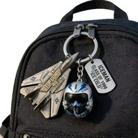 2026 In Stock Top Gun 40th Anniversary Keychain Pilot Duck Cosplay Collectible Figurine 2026 Movie Fan Exclusive Gift
