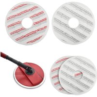 Mop Pads Replacement for Vileda Clean Spin Mop Head Refills, Washable Head Replacement Microfiber for Cleaning Floor
