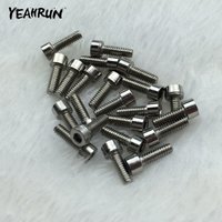 YEAHRUN 1/20/50 PCS M2 Metal Screws 1.9 Wheel Rims Screws for 1/10 RC Car Crawler TRX4 Axial SCX10 90046 Screw Accessories