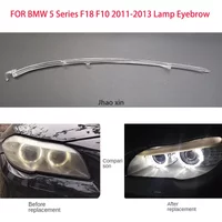 FOR BMW 5 Series F18 F10 2011-2013 Car Headlight DRL Light Guide Plate Light Daytime Running Light Guide Angel Eye Lamp Eyebrow