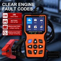 HC368 Pro OBD II Scanner Code Reader Check Engine System Fault Code Clear Car Battery Tester Universal