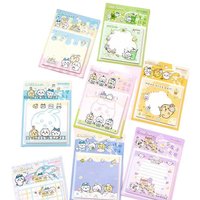 Cute Chiikawa Sticky Notes Set Kawaii Hachiware Usagi Momonga Cartoon Memo Pads For Journaling School Office Stationery