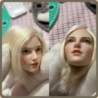 SUPER DUCK SET036 1/6 Scale Huntress Head Sculpt Carving Model Fit 12" Ph TBL Female Soldier Pale Action Figure Body Dolls