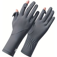 AliExpress NONE Summer Outdoor Sunscreen Gloves for Women, UV Resistant Touch Screen, Elongated Thin Gloves for Outdoor Cycling