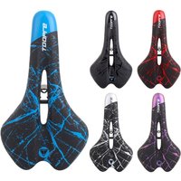 AliExpress NONE Soft PU Leather Bicycle Saddle Gel Filled Shockproof MTB Seat Graffiti Comfortable Cycling Cushion