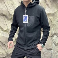 AliExpress NONE Dingli R Series Z-aped Outdoor Cycling Men's Breathable Hoodie Polyester Fiber Long Sve Stand Fit Sport Scene Casual Sweatirt