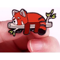 Cute Little Panda Pin Brooch Fun Sloth Cartoon Animal Badge Accessory