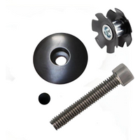 AliExpress ZHIQIU ZHIQU Bike Headset Stem Top Cap Cover with Screw, Headset Star Nut and Dust Cap,Fit for 1-1/8 Inch
