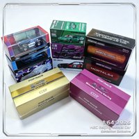 In stock, 1:64 scale, special edition collection of HEC model cars at the 2026 Beijing exhibition, cast alloy car models.