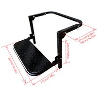 Car Tread Step Foldable Heavy Duty Wheel Tire Steps Pedal For RV Truck Portable Non-Slip Platform Tyre Wheel Step Adjustable