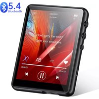 Touch Screen Bluetooth 5.4 MP3 Player With Camera 2.4 Inch Built-in Speaker Hi-Fi Lossless Music Player Video Recording MP3