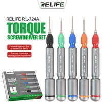 RELIFE RL-724A Torque Screwdriver Wrench With High Precision Strong Magnetic Adsorption Bits For Mobile Phone IP17 Repair